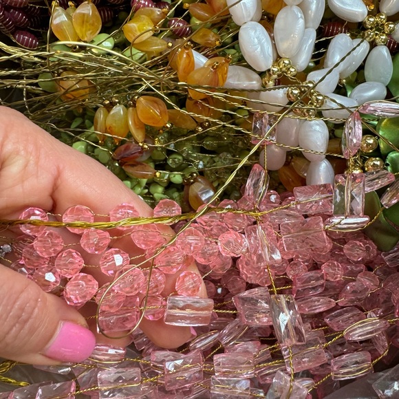 Bulk of beaded branches and flower stems for decor craft Supplies - Picture 3 of 8